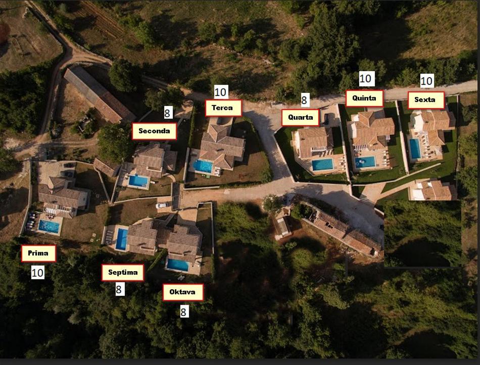 Villas Adagio Rojnići エクステリア 写真